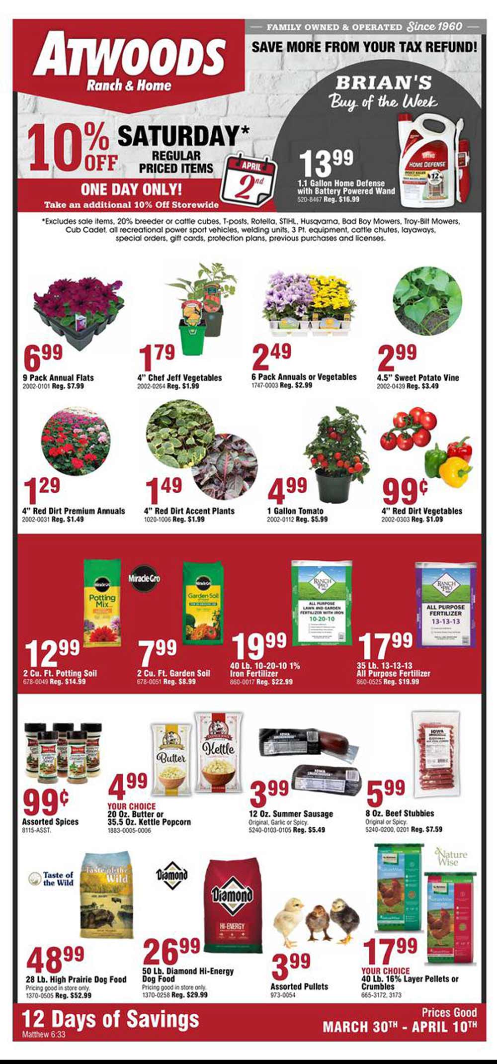 Atwoods Weekly ad (3/30/2022-4/10/2022)