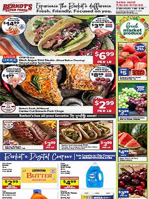 Berkots Weekly Ad (7/06/22 - 7/12/22)