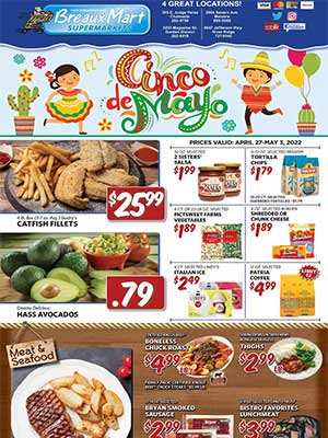 Breaux Mart Weekly Ad (4/27/22 - 5/03/22)