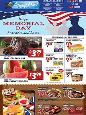 Breaux Mart Weekly Ad (5/25/22 - 5/31/22)