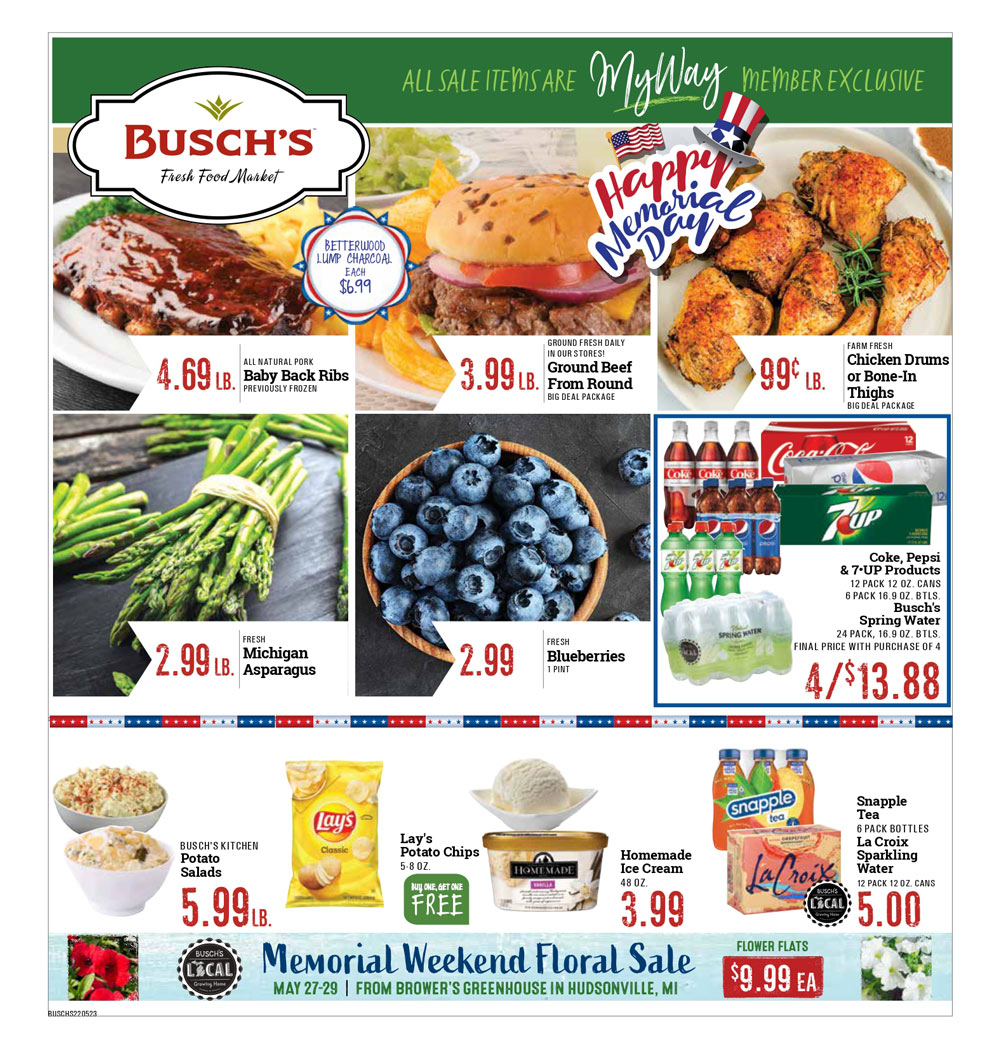Busch's  Weekly Ad (5/23/22 - 6/05/22)