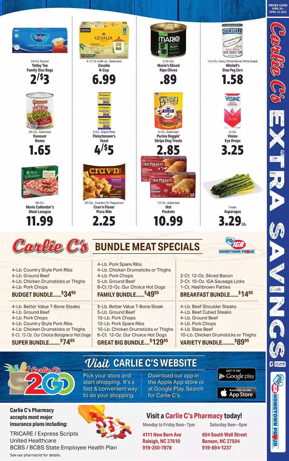 Carlie C's Weekly Ad (4/06/2022-4/12/2022)