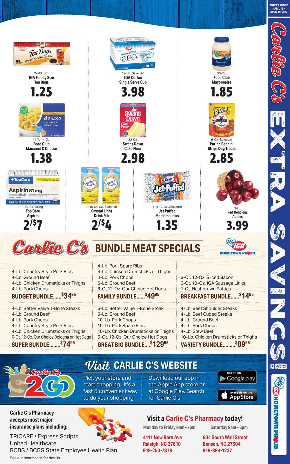 Carlie C's Weekly Ad (4/13/2022-4/19/2022)