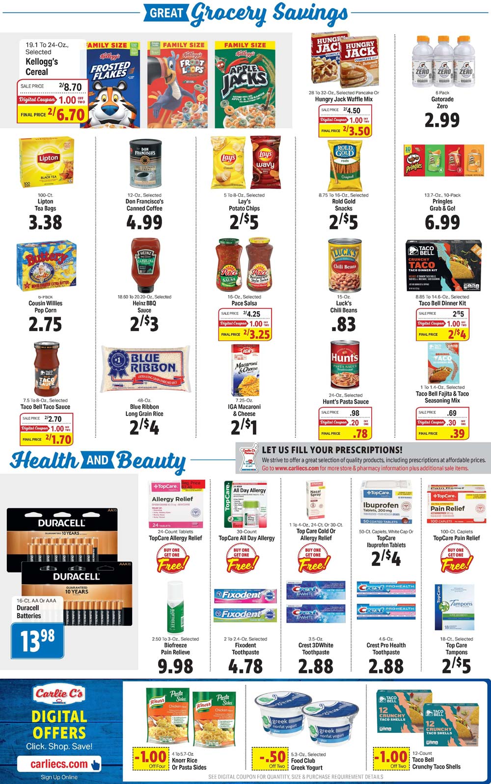 Carlie C's Weekly Ad (4/27/2022-5/03/2022)