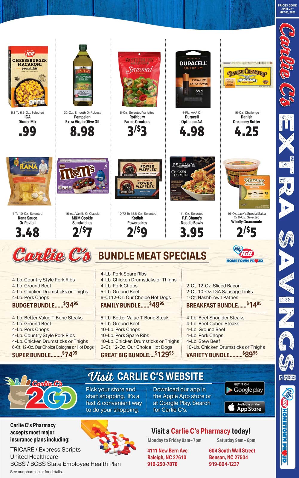 Carlie C's Weekly Ad (4/27/2022-5/03/2022)