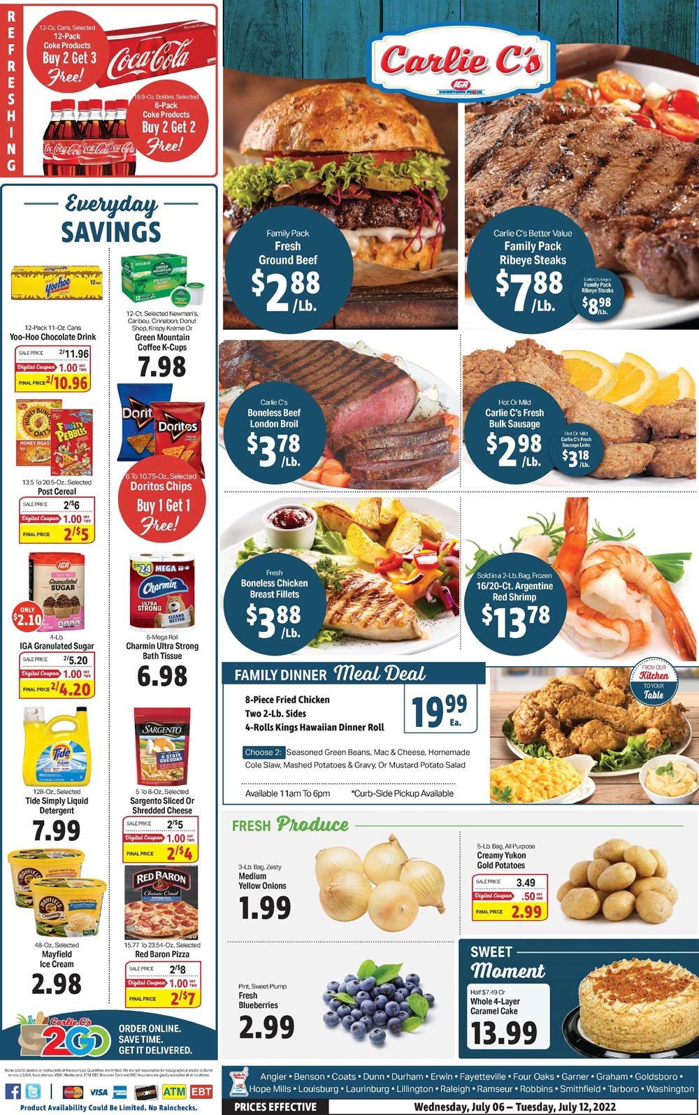 Carlie C's Weekly Ad (7/06/2022-7/12/2022)