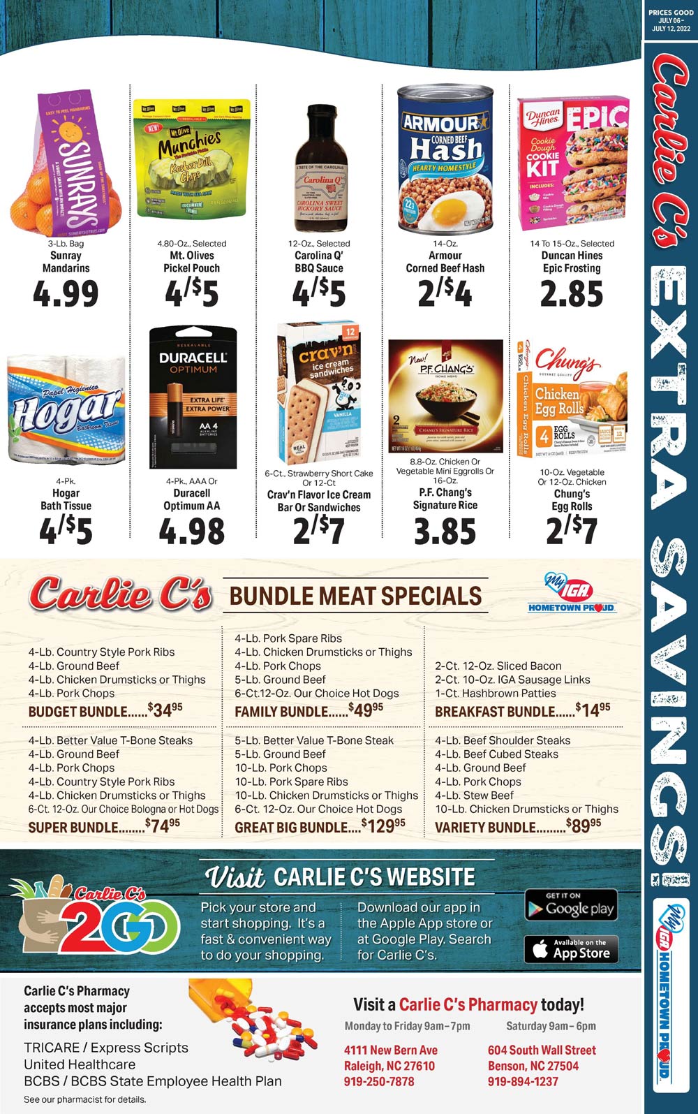 Carlie C's Weekly Ad (7/06/2022-7/12/2022)