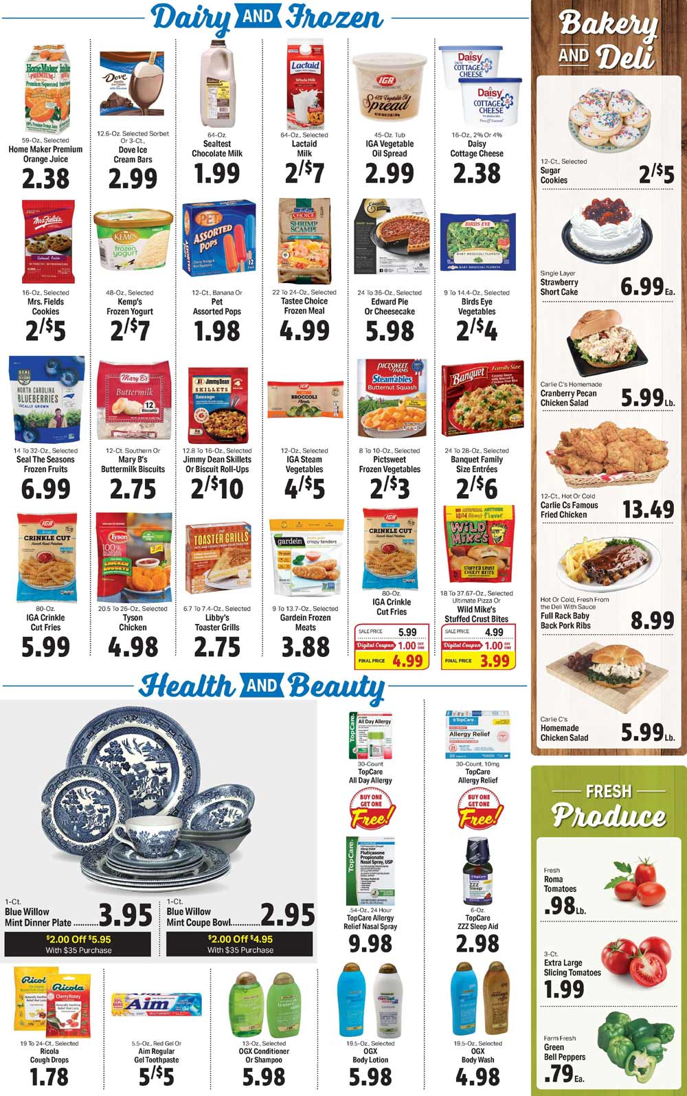 Carlie C's Weekly Ad (3/30/2022-4/05/2022)