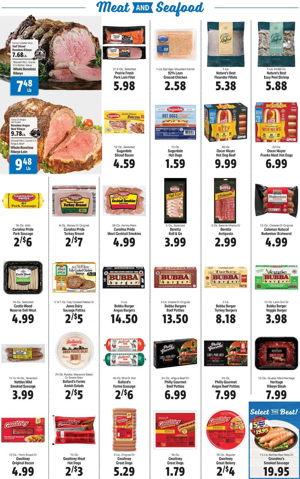 Carlie C's Weekly Ad (3/30/2022-4/05/2022)