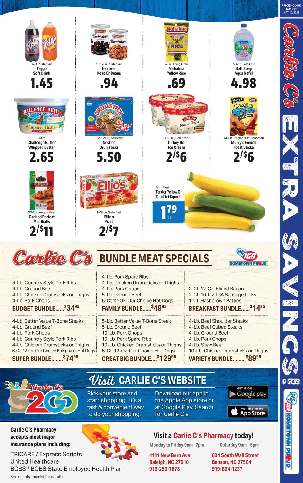 Carlie C's Weekly Ad (5/04/2022-5/10/2022)