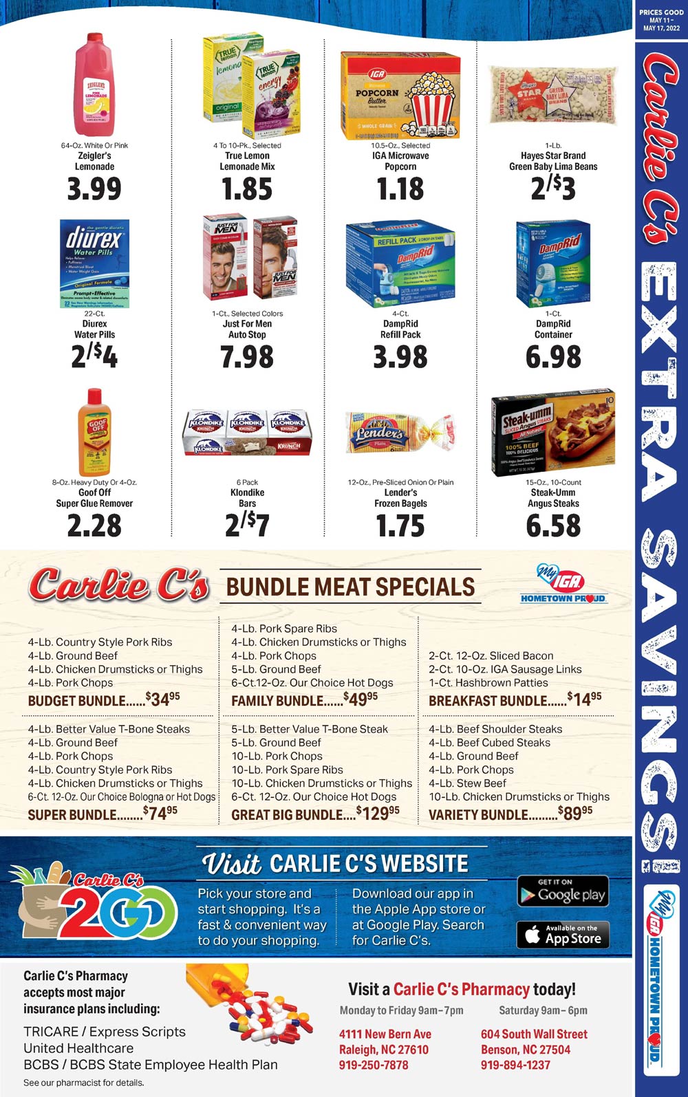 Carlie C's Weekly Ad (5/11/2022-5/17/2022)