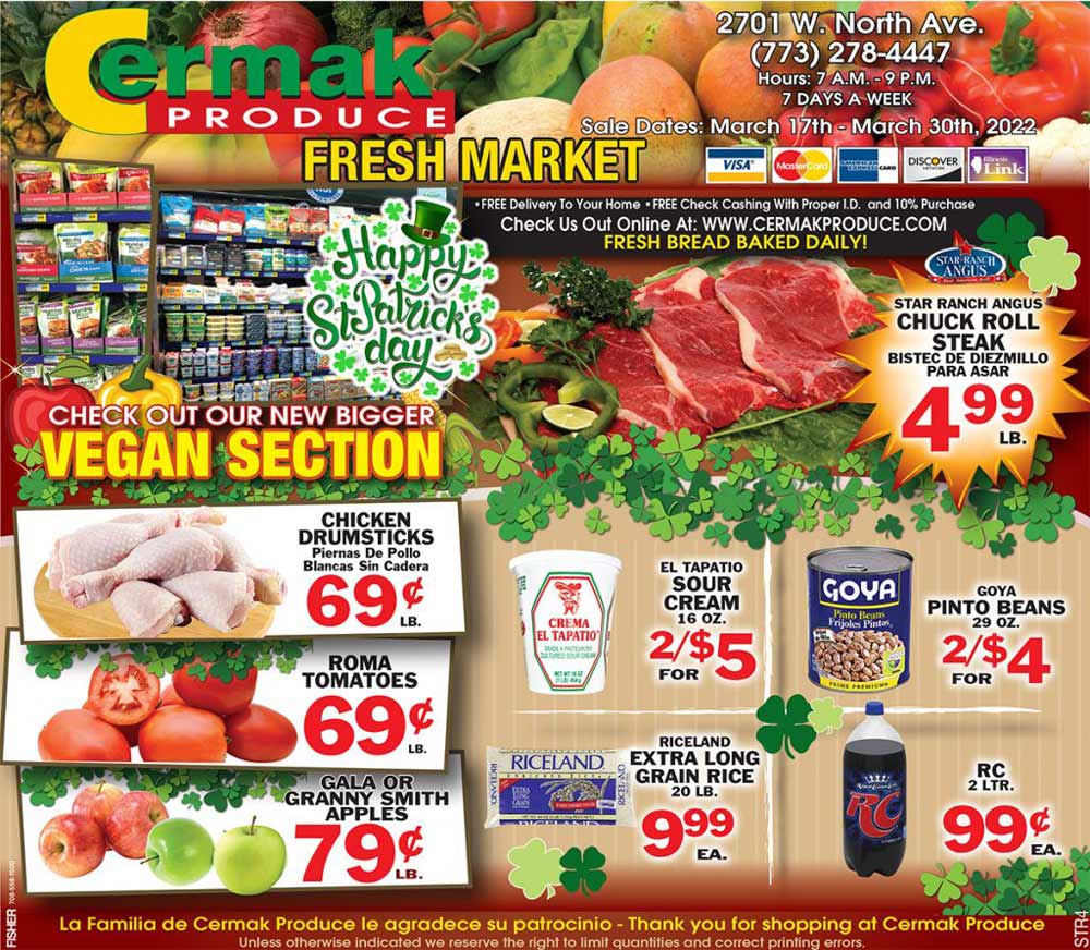Cermak Produce Weekly Ad (3/17/22 - 3/30/22)