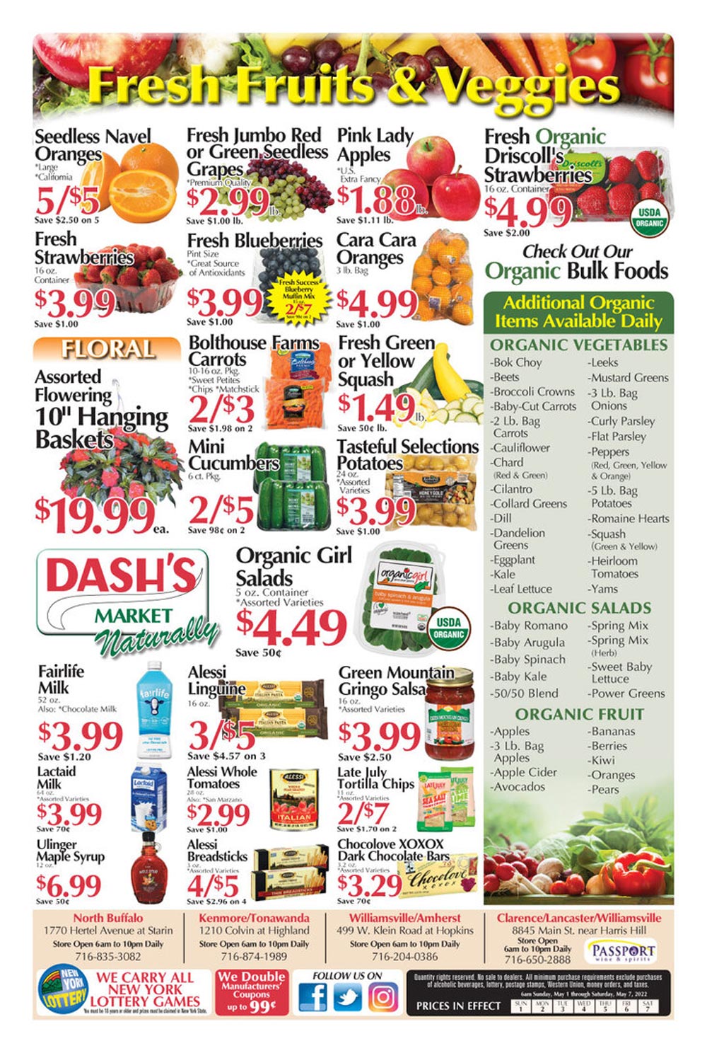 Dash's Weekly Ad (5/01/22 - 5/07/22)