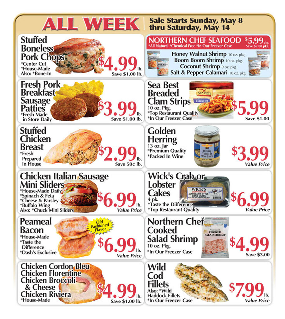 Dash's Weekly Ad (5/08/22 - 5/14/22)