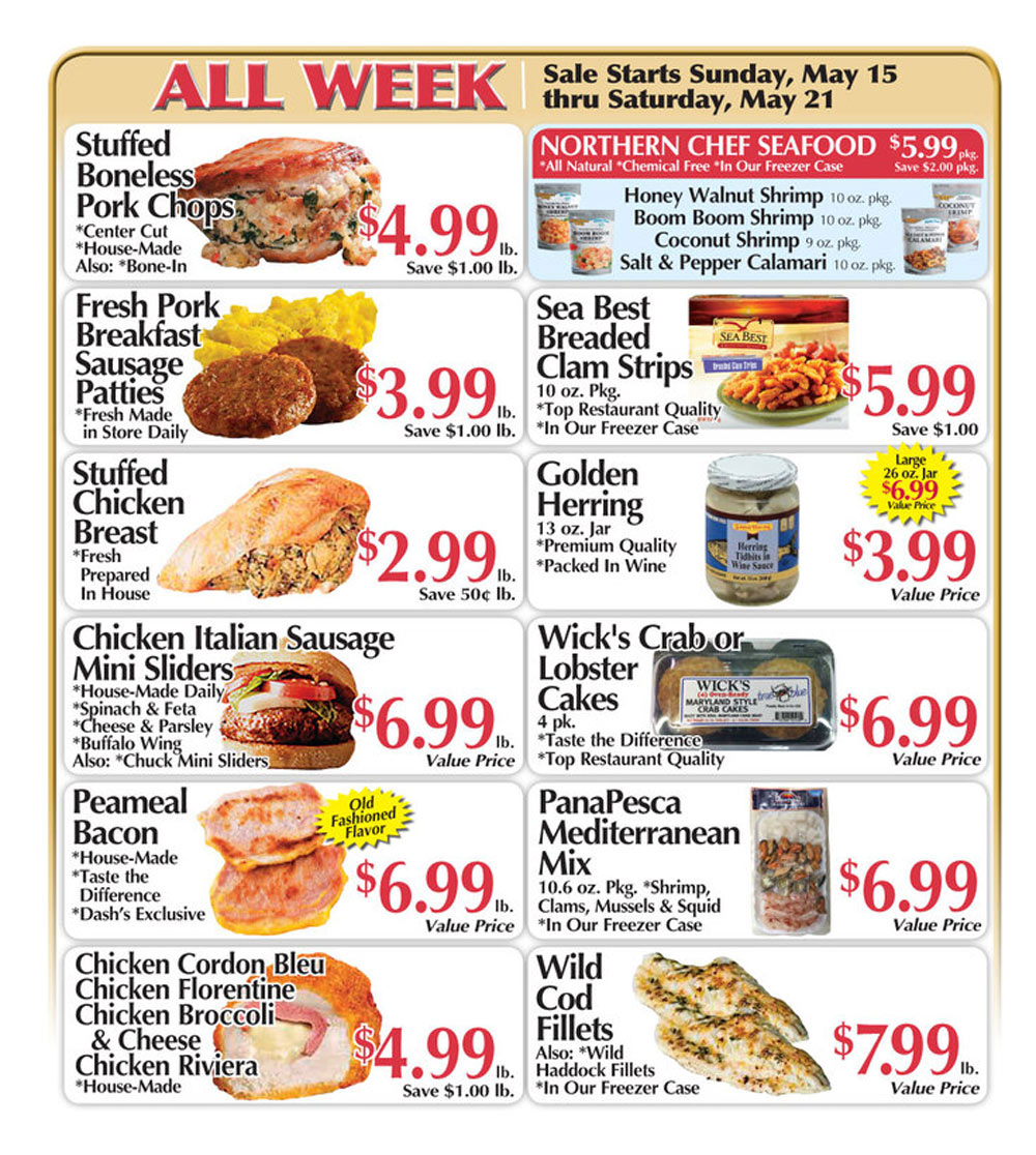 Dash's Weekly Ad (5/15/22 - 5/21/22)