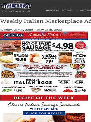 Delallo Weekly Ad (5/22/22 - 5/28/22)