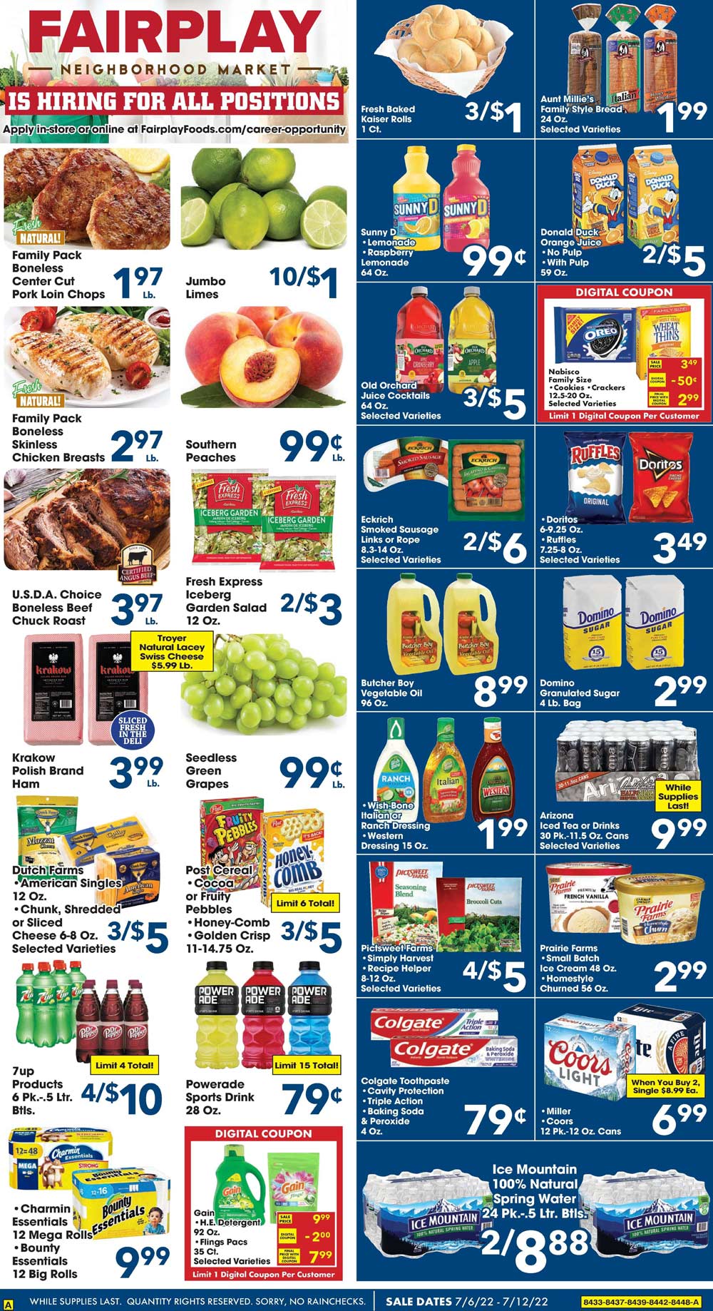 Fairplay Weekly Ad (7/06/22 - 7/12/22)