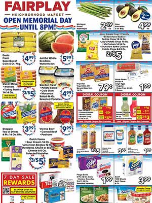 Fairplay Weekly Ad (5/25/22 - 5/31/22)