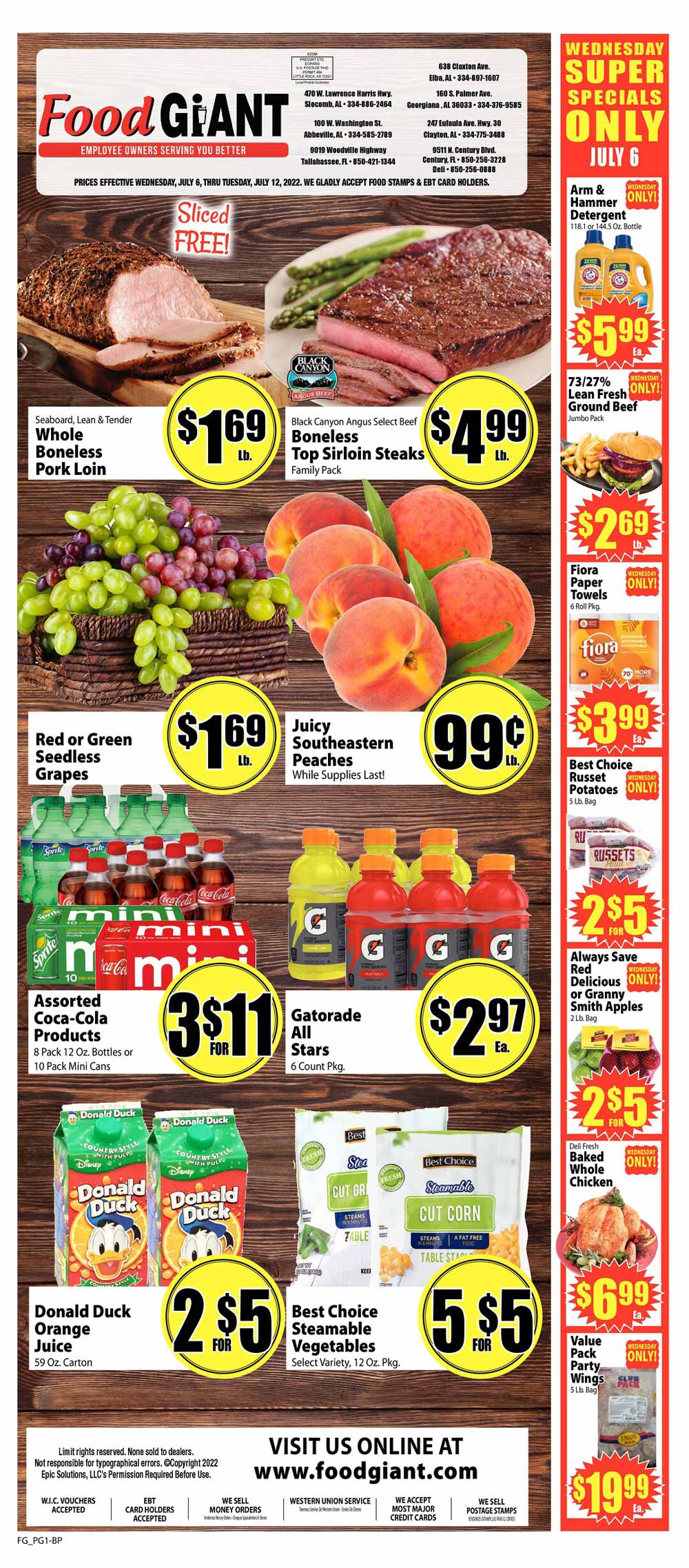 Food Giant Weekly Ad (7/06/22 - 7/12/22)