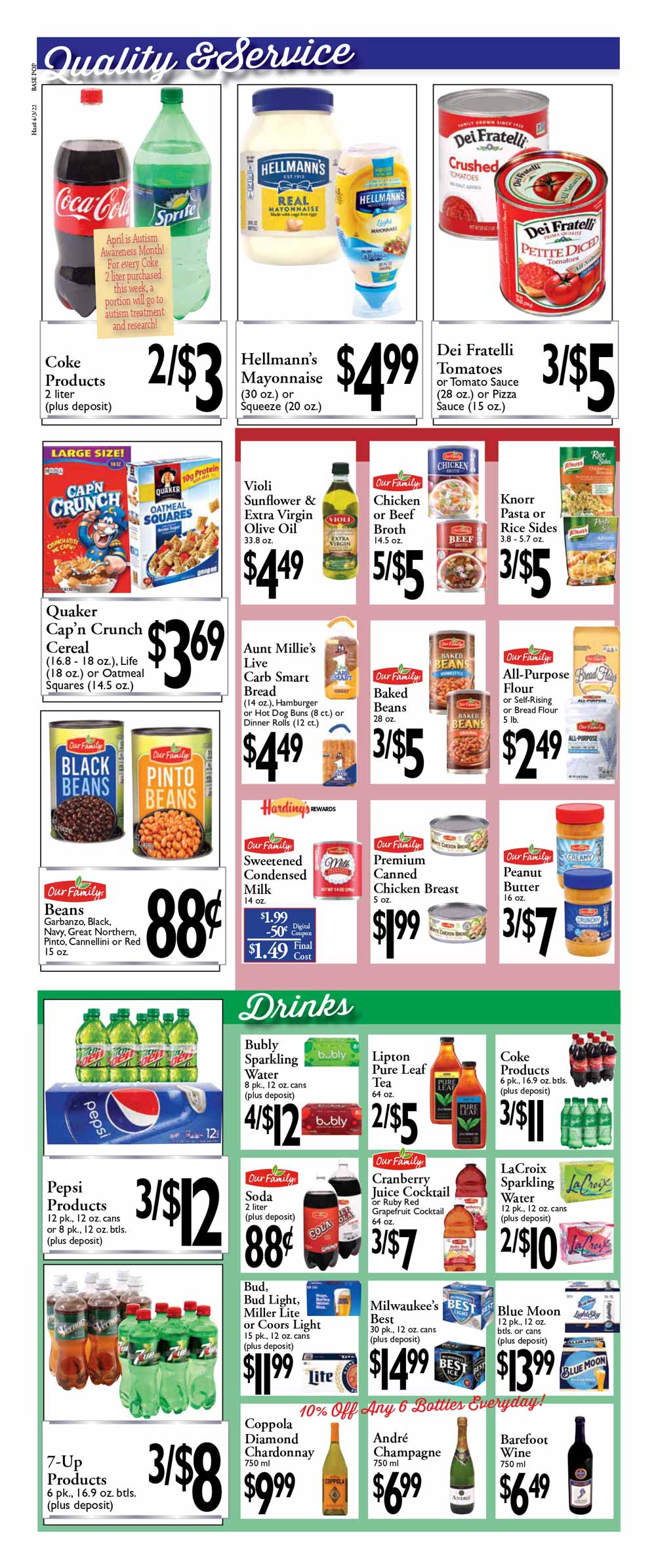 Harding's Weekly Ad (4/03/22 - 4/09/22)