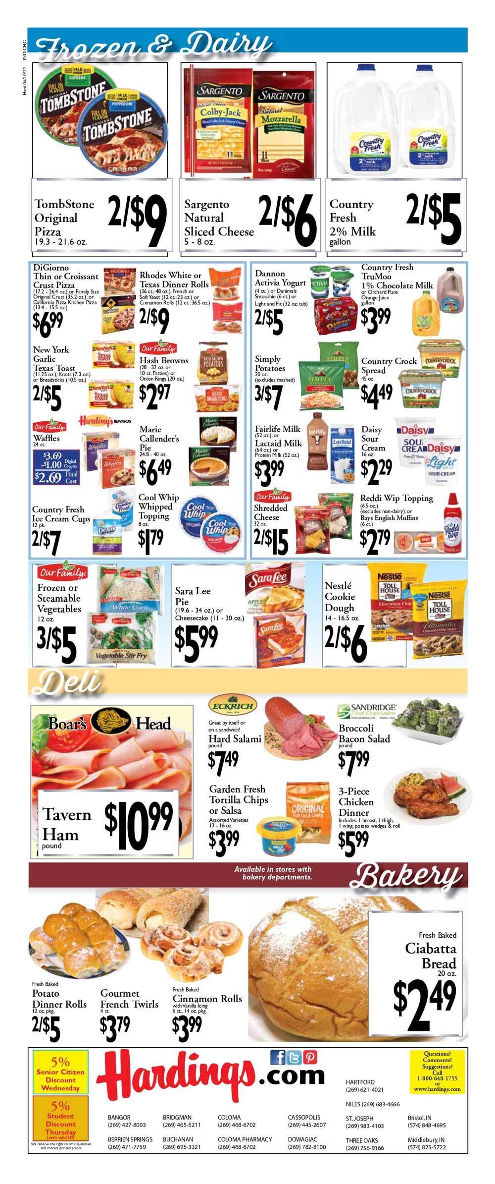 Harding's Weekly Ad (4/10/22 - 4/16/22)