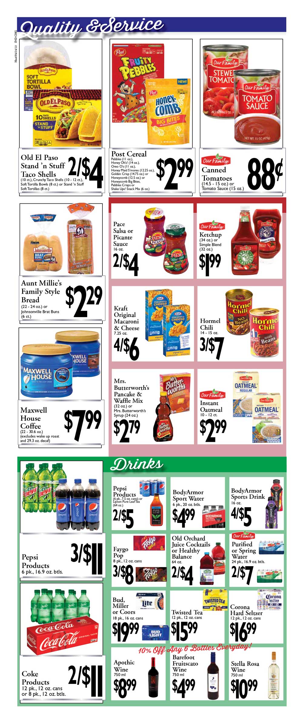 Harding's Weekly Ad (4/24/22 - 4/30/22)