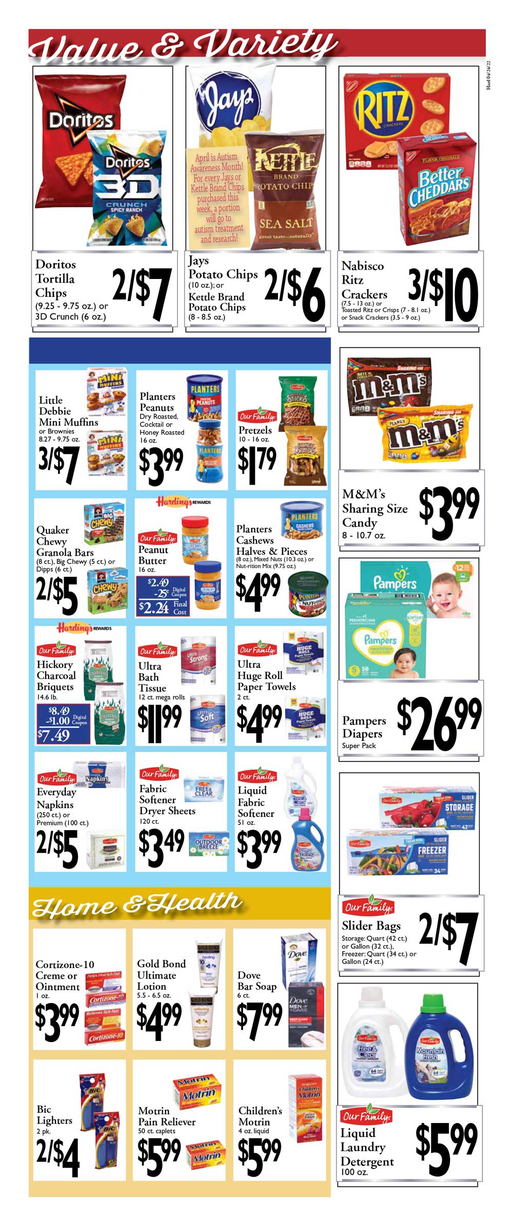 Harding's Weekly Ad (4/24/22 - 4/30/22)