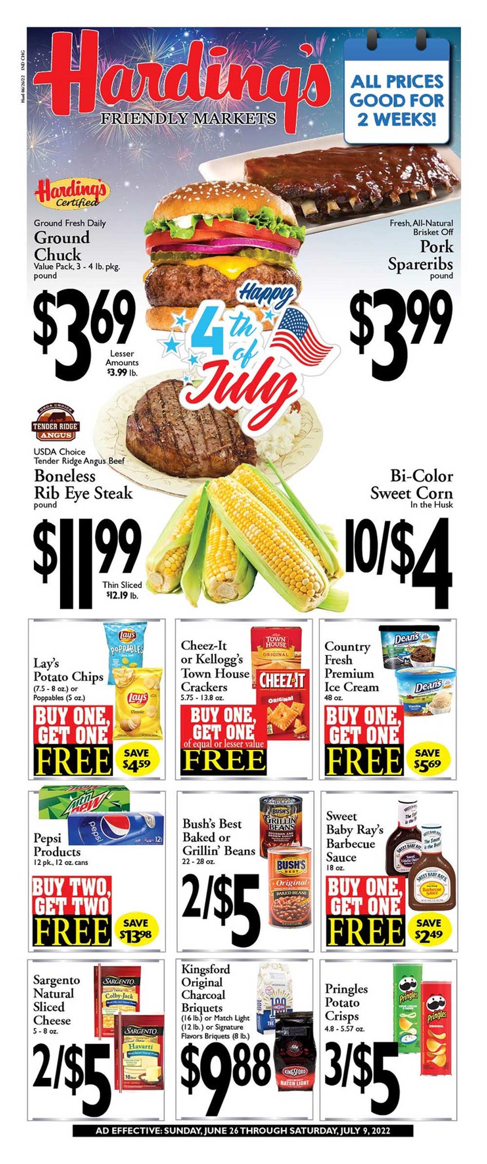 Harding's Weekly Ad (6/26/22 - 7/09/22)