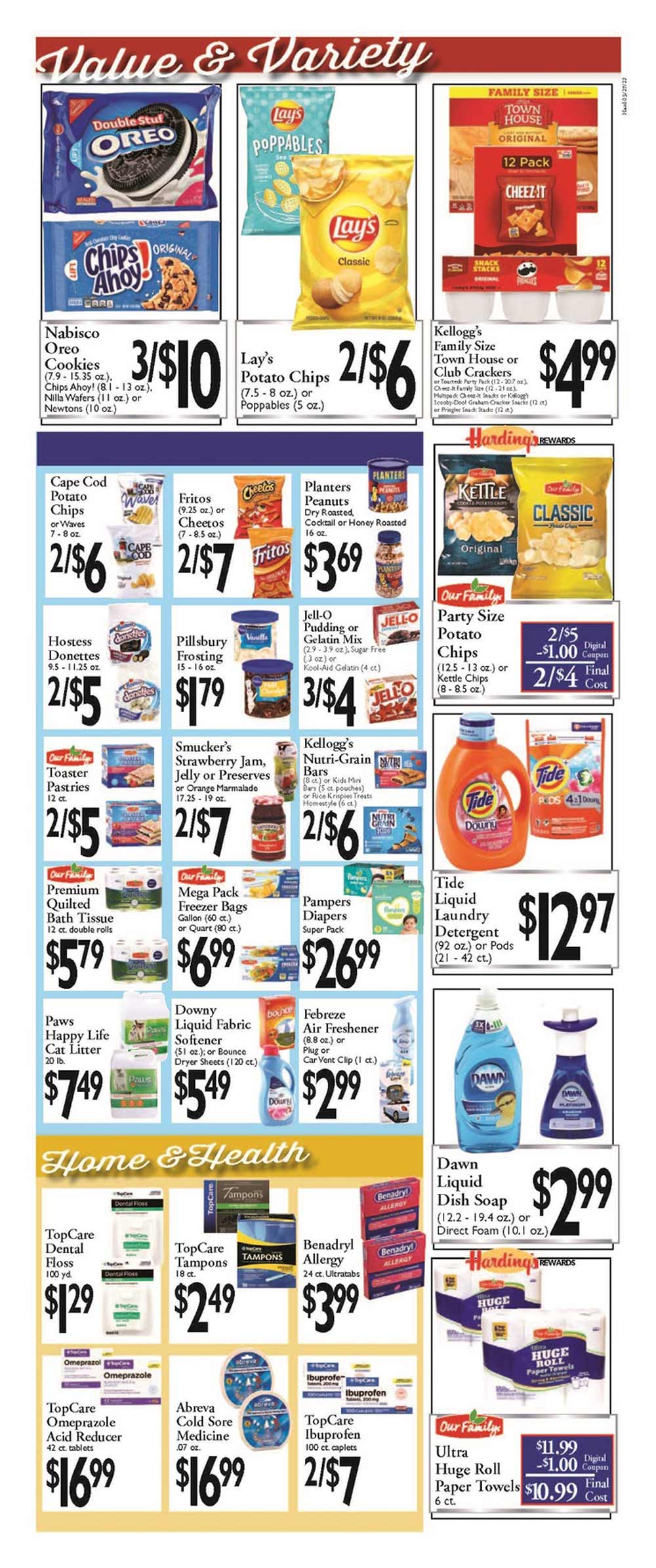 Harding's Weekly Ad (3/27/22 - 4/02/22)