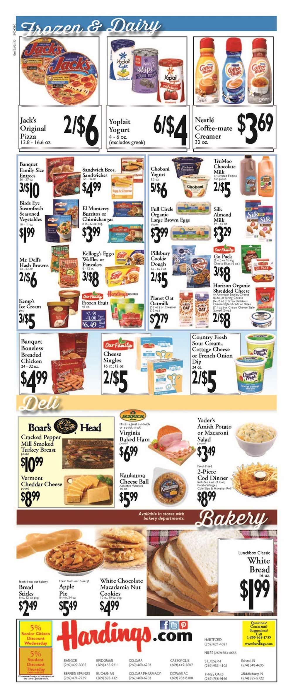 Harding's Weekly Ad (3/27/22 - 4/02/22)