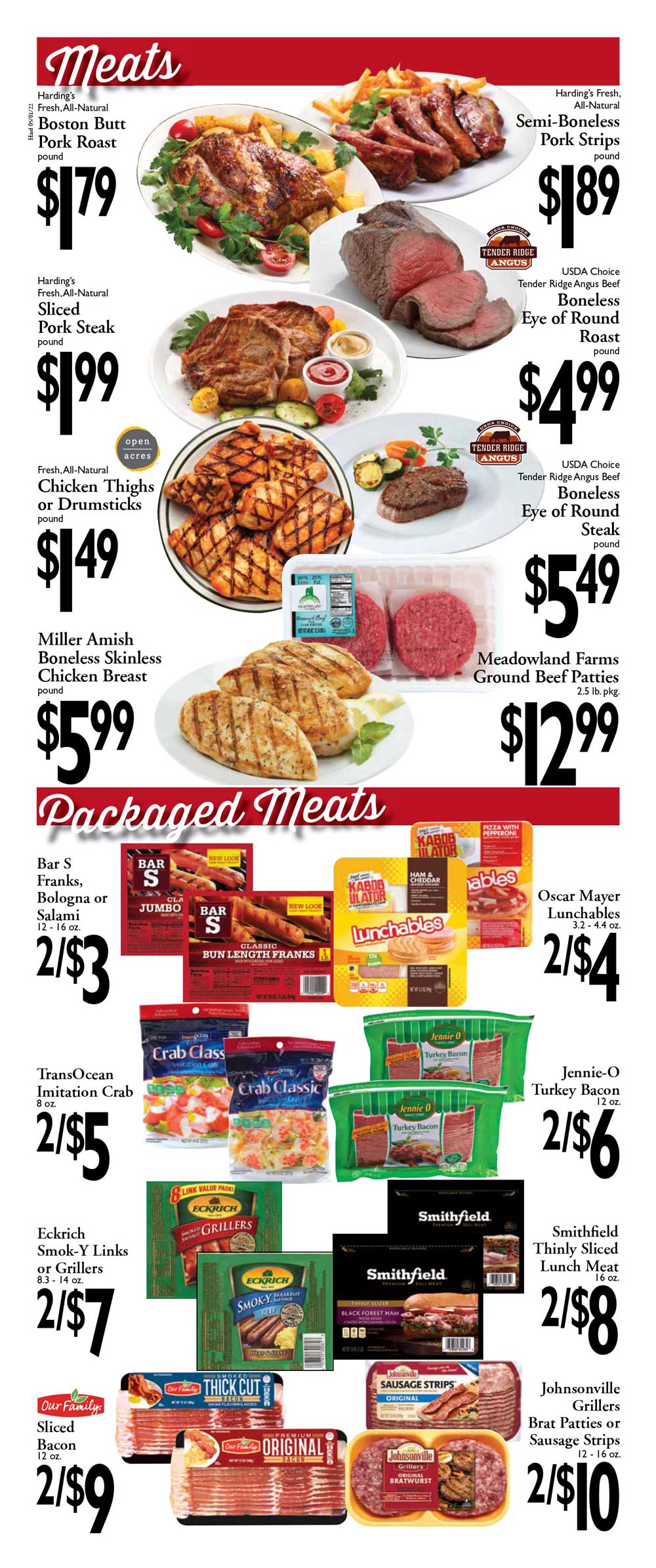 Harding's Weekly Ad (5/01/22 - 5/07/22)