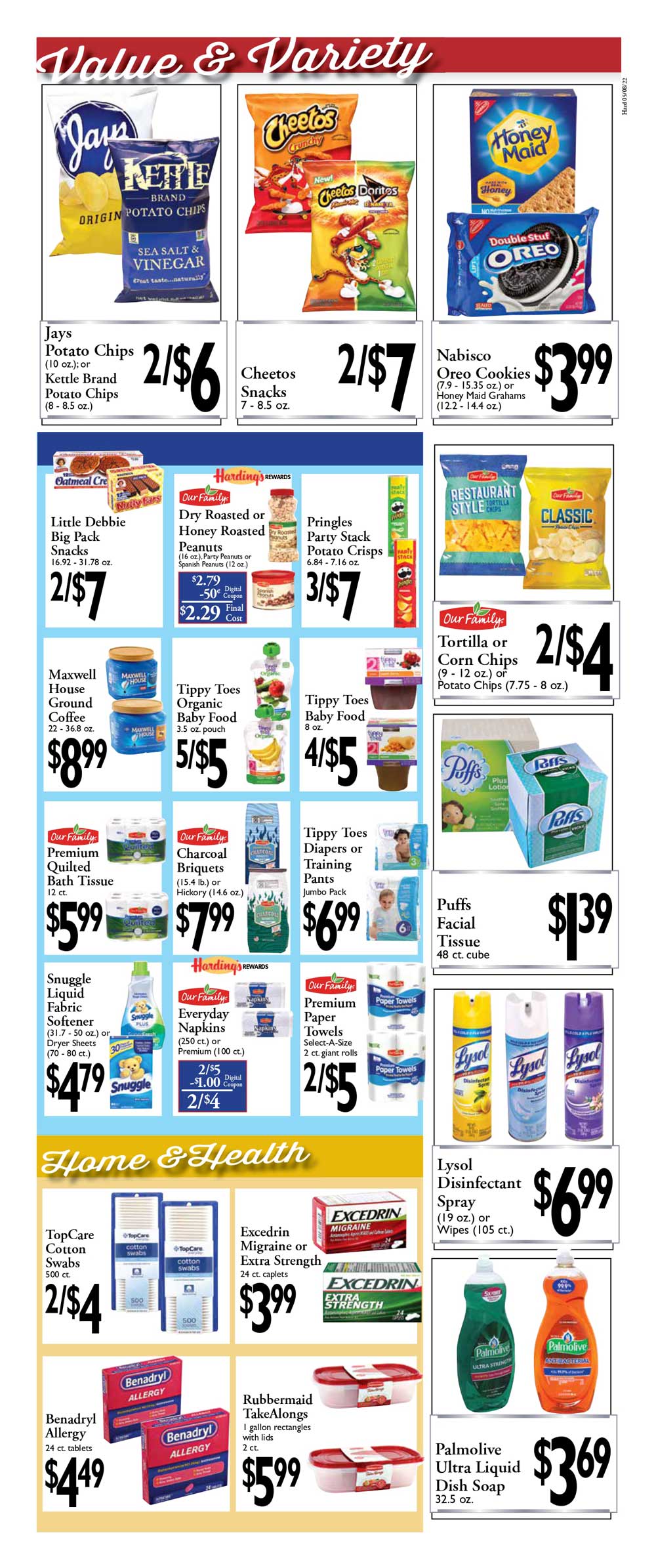 Harding's Weekly Ad (5/08/22 - 5/14/22)