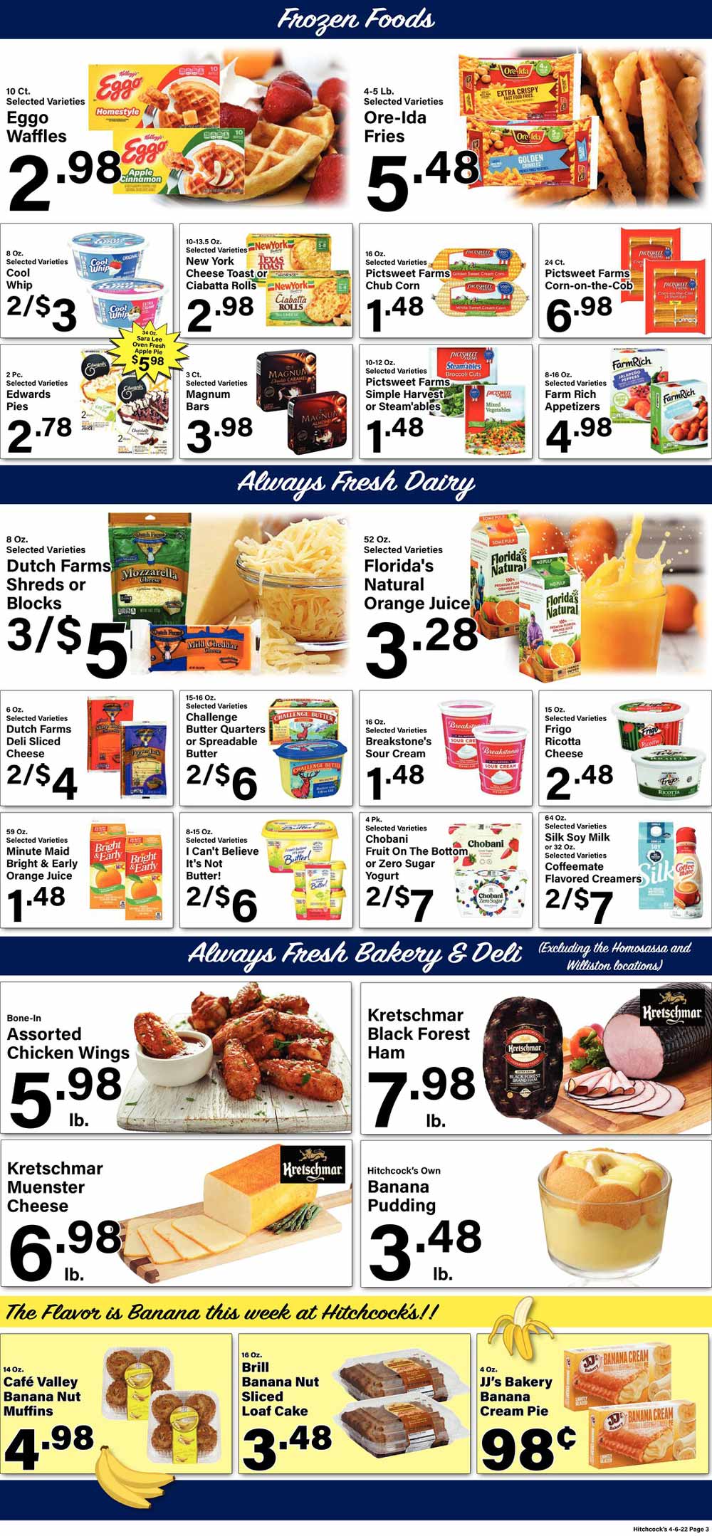 Hitchcock's Weekly Ad (4/06/22 - 4/12/22)