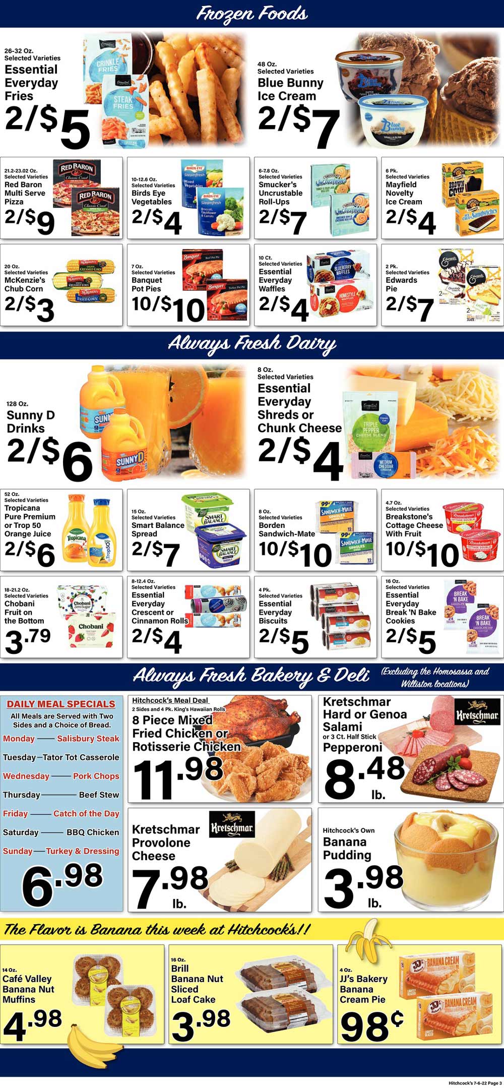 Hitchcock's Weekly Ad (7/06/22 - 7/12/22)