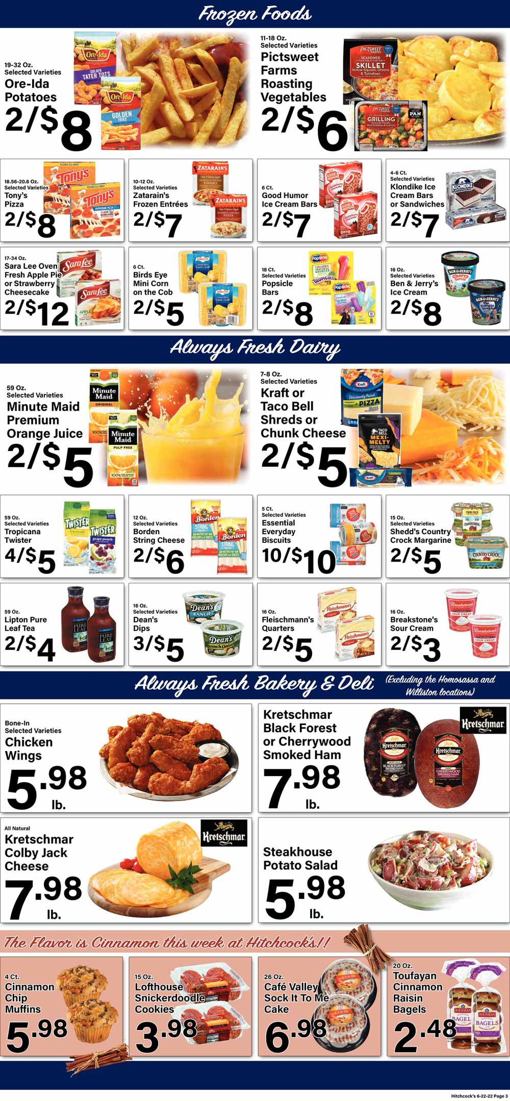 Hitchcock's Weekly Ad (6/22/22 - 6/28/22)