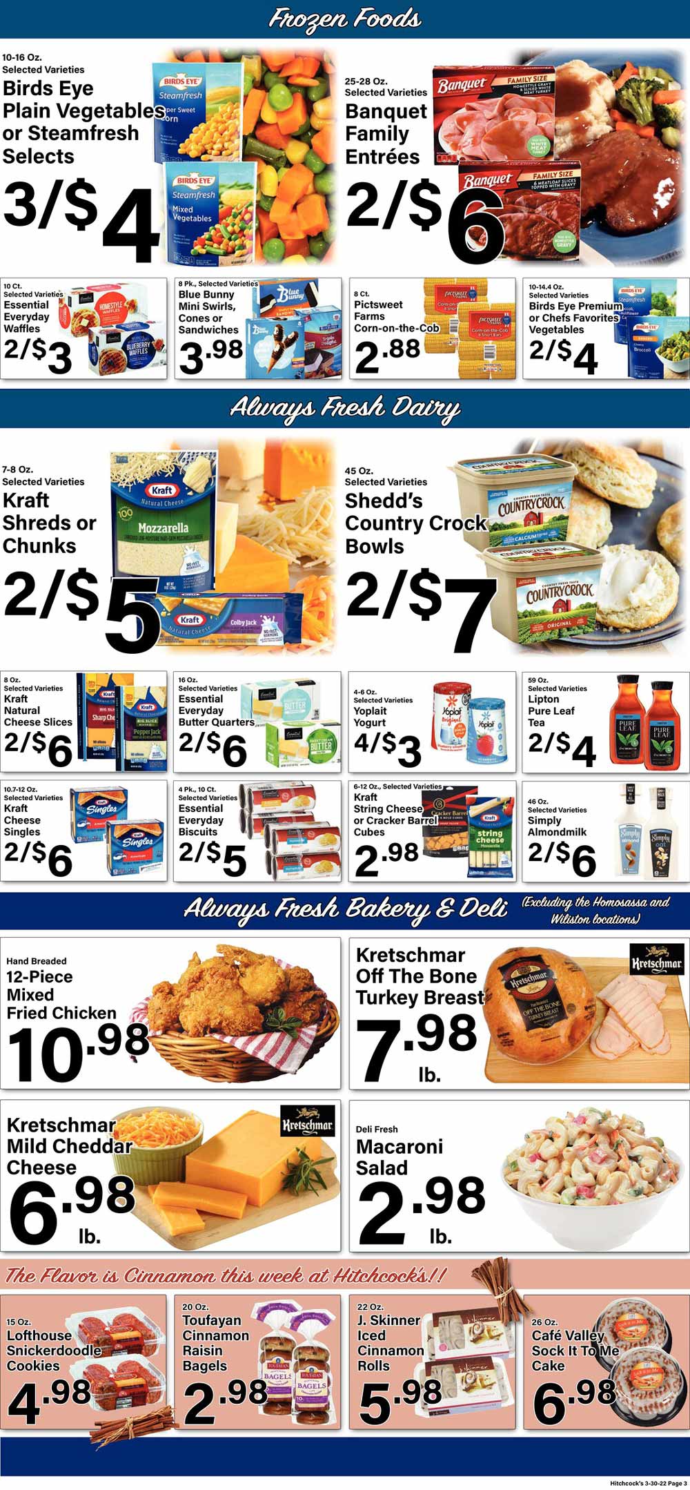 Hitchcock's Weekly Ad (3/30/22 - 4/05/22)