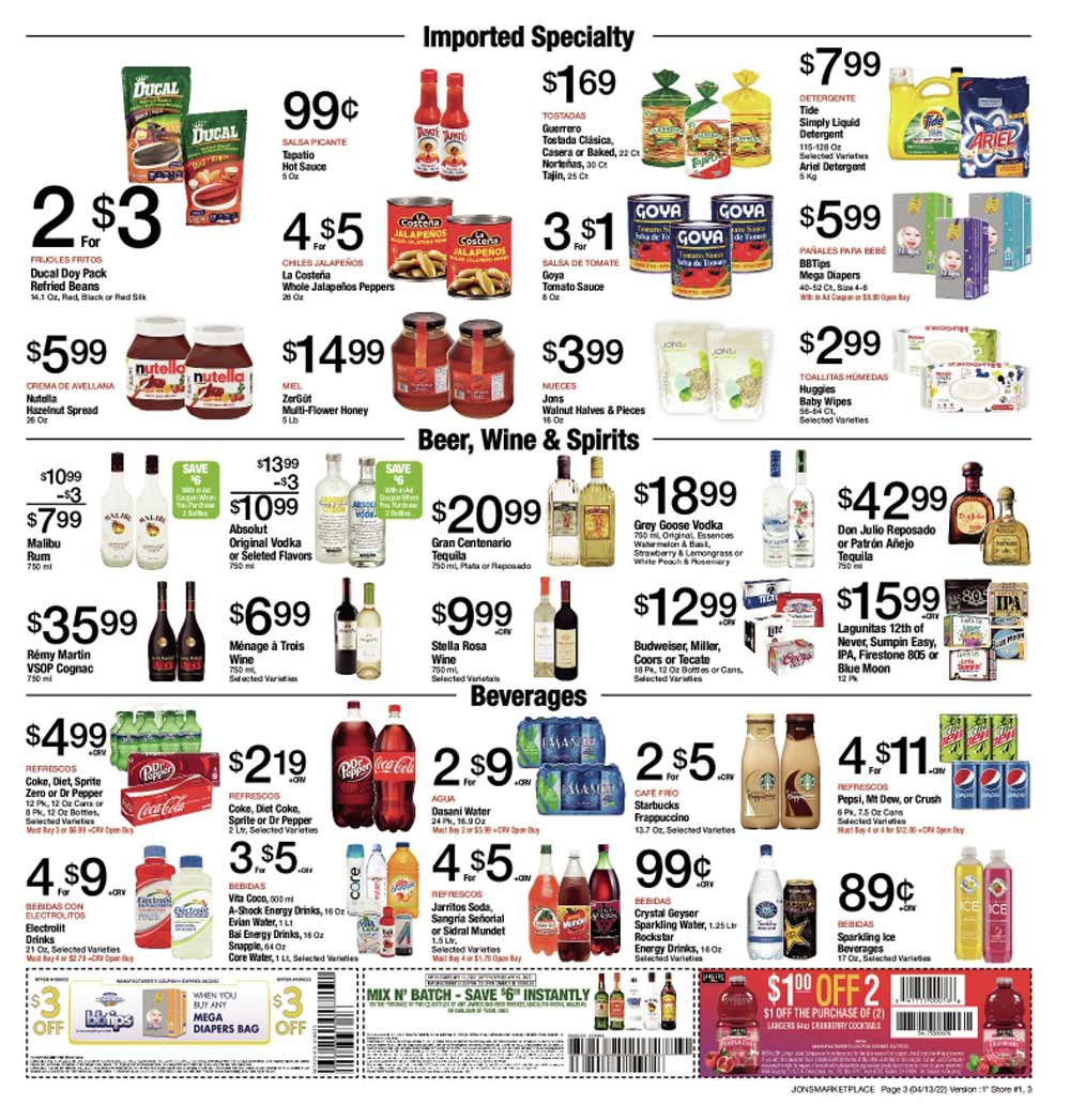 Jons Weekly Ad (4/13/22 - 4/19/22)