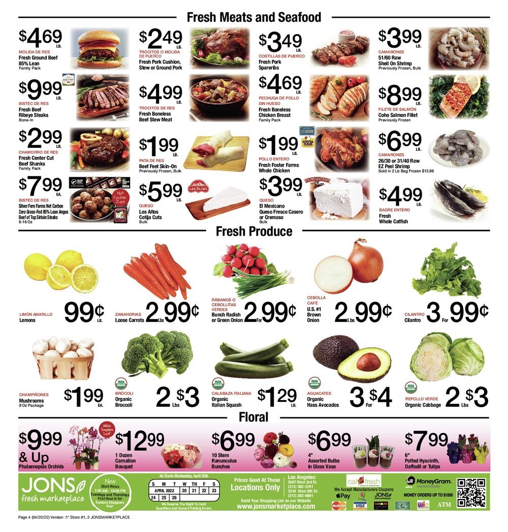 Jons Weekly Ad (4/20/22 - 4/26/22)