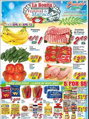 La Bonita Weekly Ad (4/06/22 - 4/12/22)