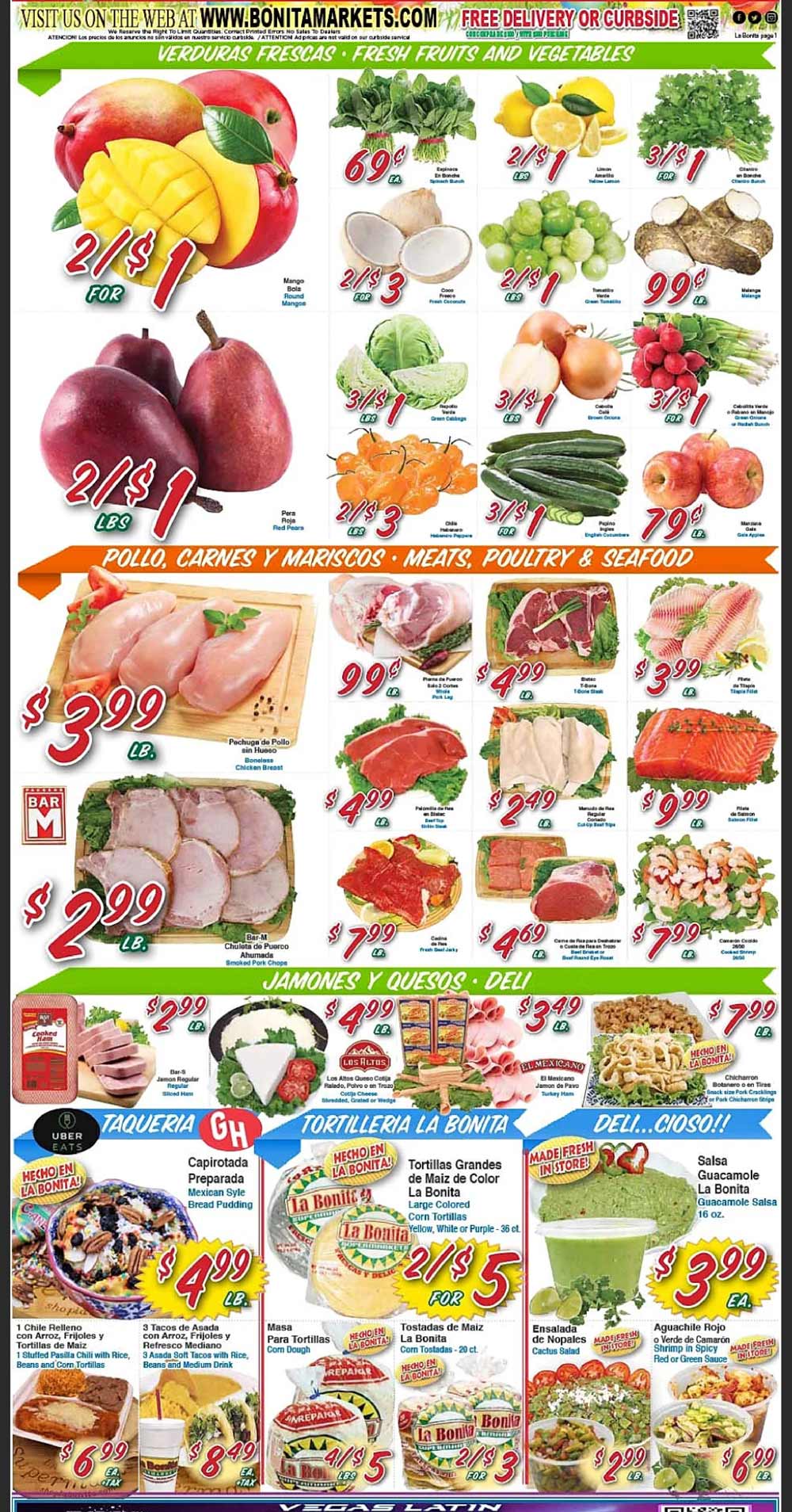 La Bonita Weekly Ad (4/13/22 - 4/19/22)