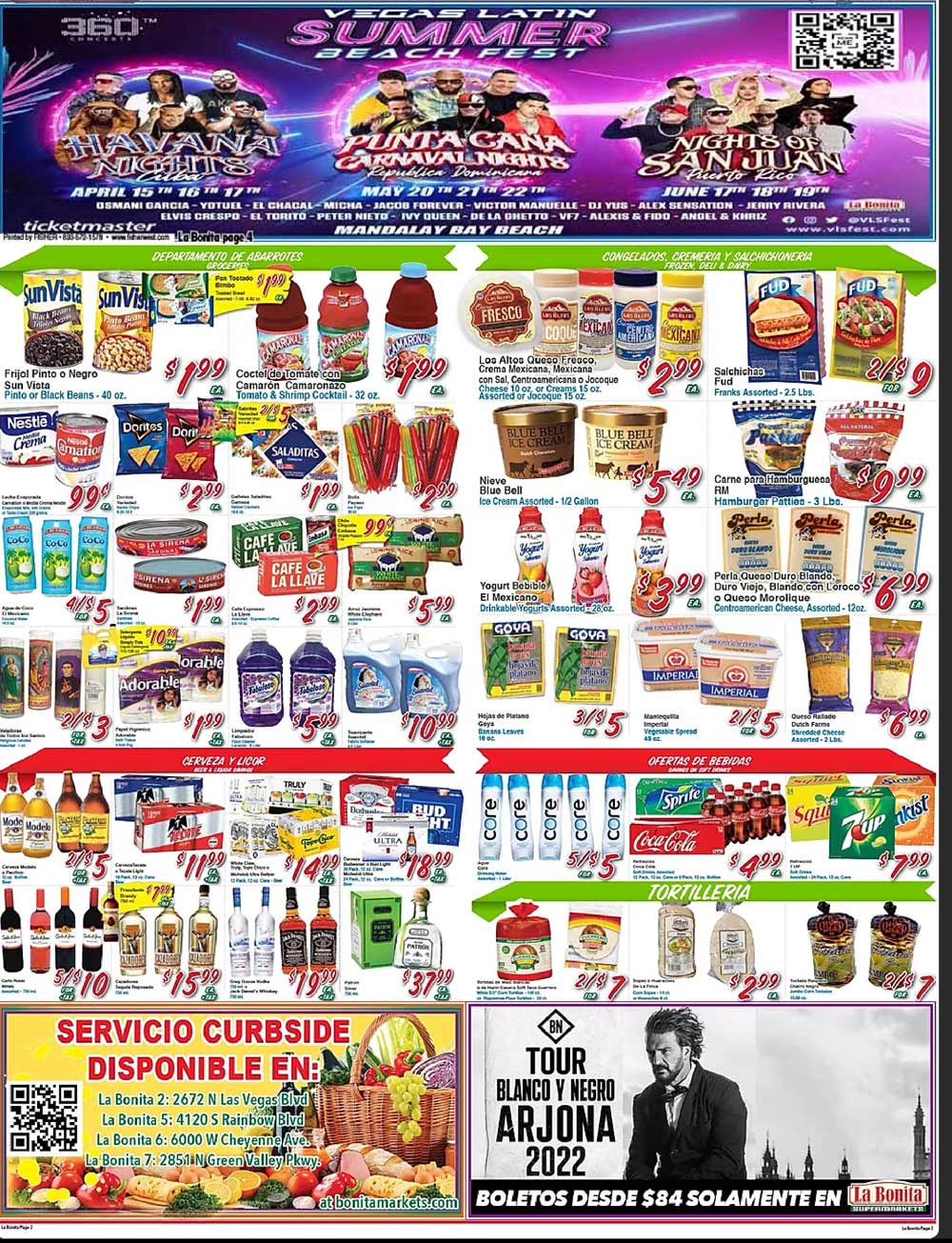 La Bonita Weekly Ad (4/13/22 - 4/19/22)