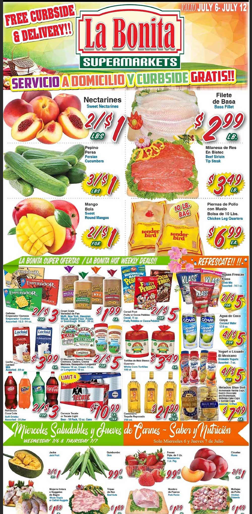 La Bonita Weekly Ad (7/06/22 - 7/12/22)