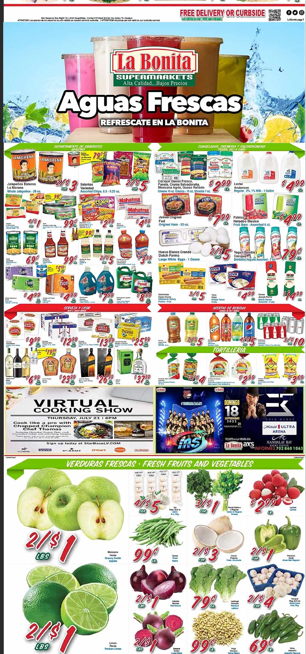 La Bonita Weekly Ad (7/06/22 - 7/12/22)