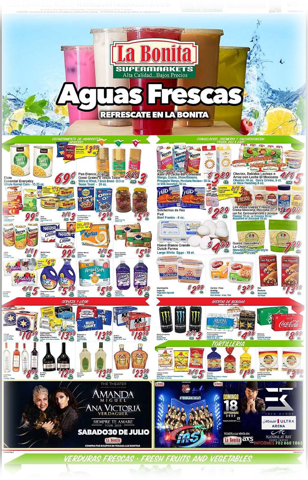 La Bonita Weekly Ad (7/13/22 - 7/19/22)