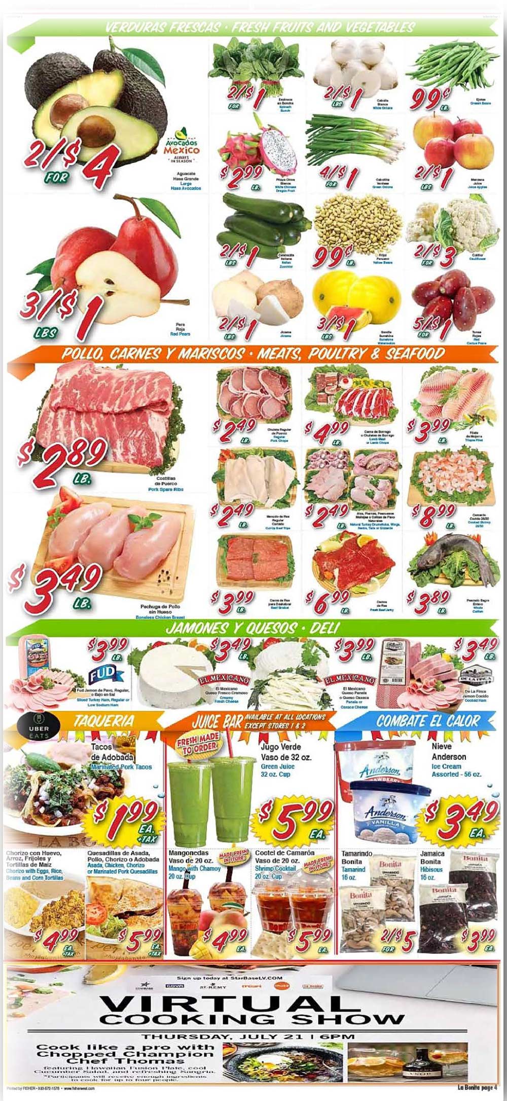 La Bonita Weekly Ad (7/13/22 - 7/19/22)