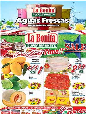 La Bonita Weekly Ad (6/22/22 - 6/28/22)