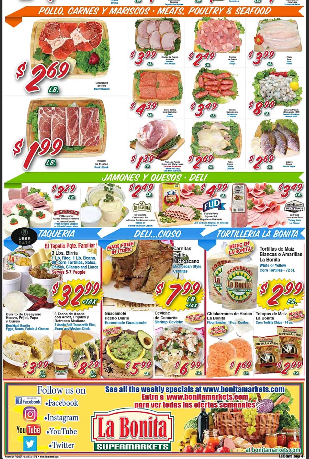 La Bonita Weekly Ad (5/25/22 - 5/31/22)