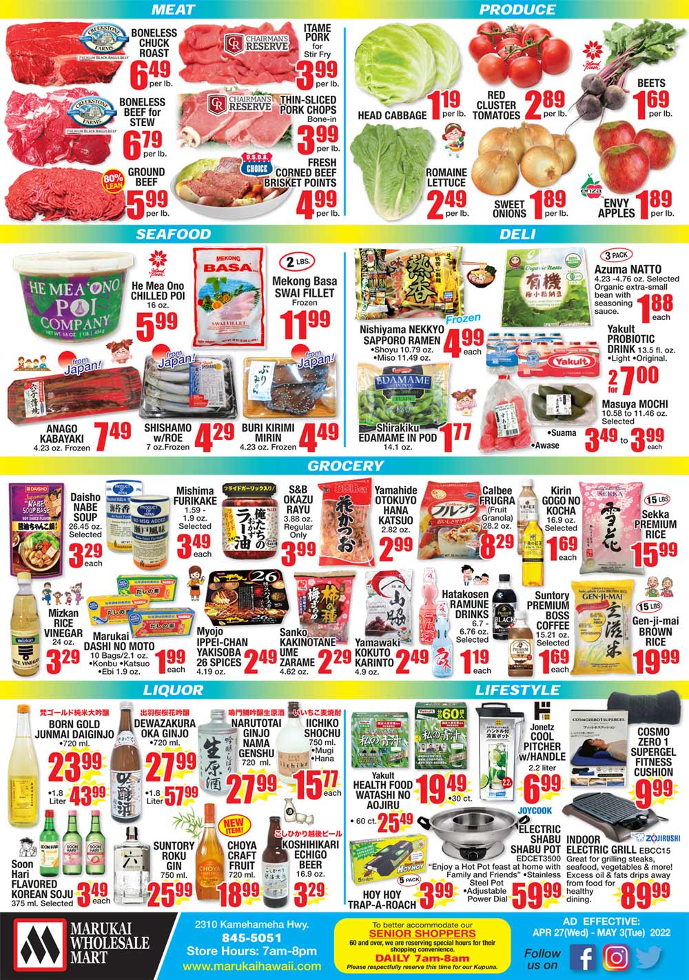 Marukai Weekly Ad (4/27/22 - 5/03/22)