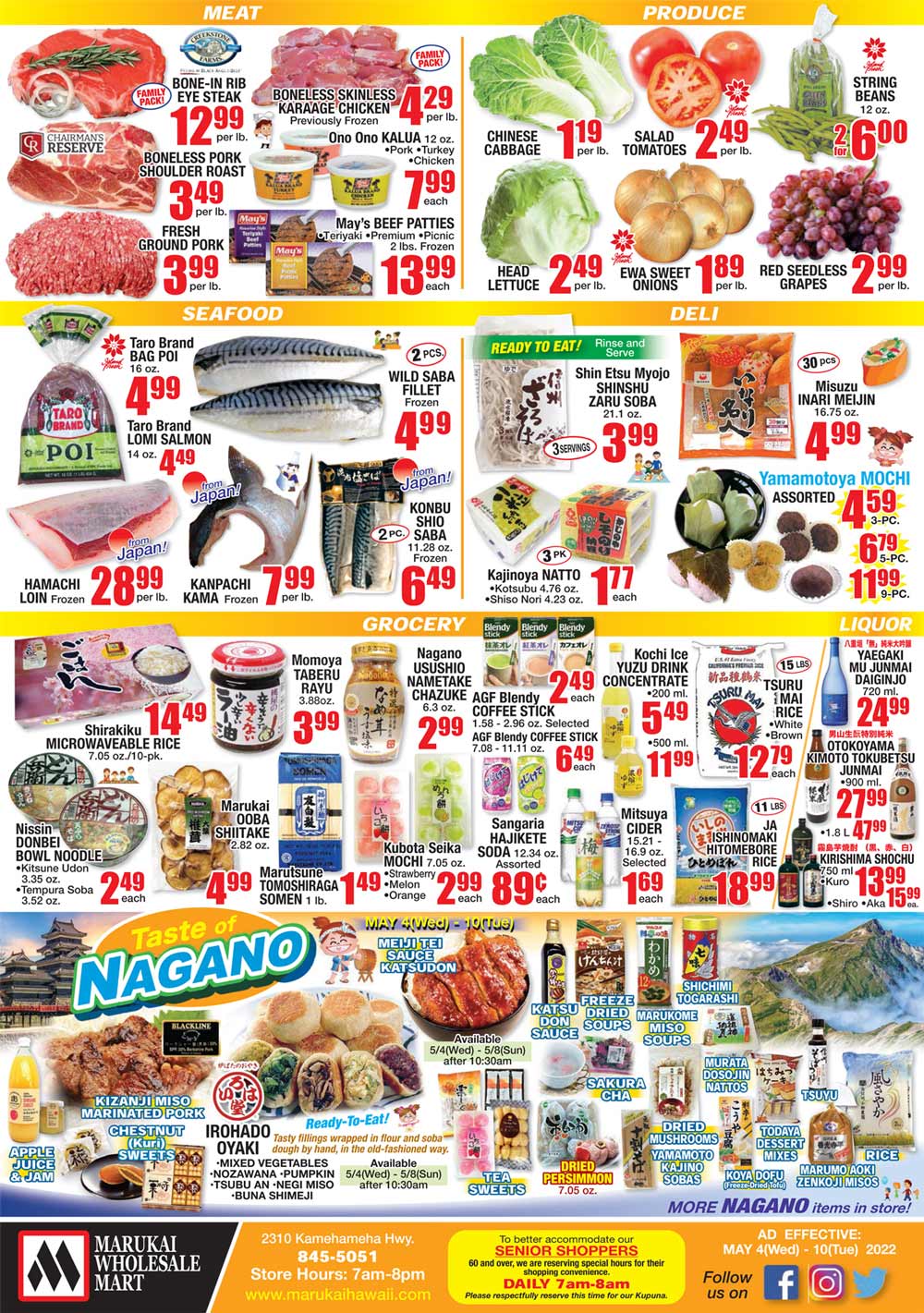 Marukai Weekly Ad (5/04/22 - 5/10/22)