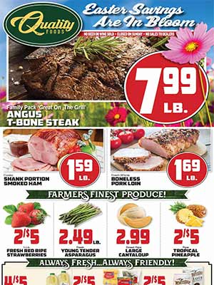 Quality Foods Weekly Ad (4/06/22 - 4/16/22)